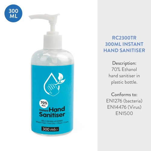 300ML HAND SANITISER